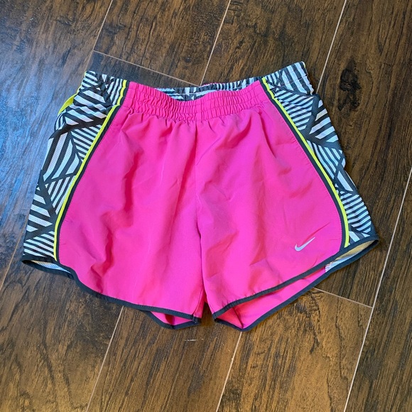 Nike Pants - Nike Shorts Pink, White Size XS